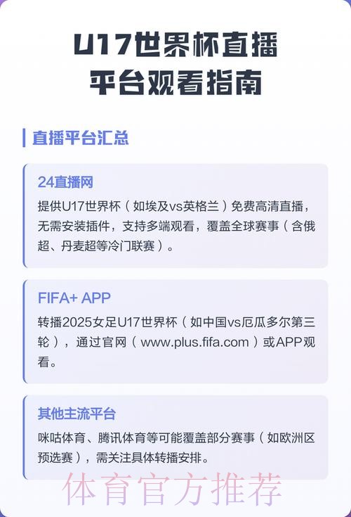 世界杯免费观看哪个平台好